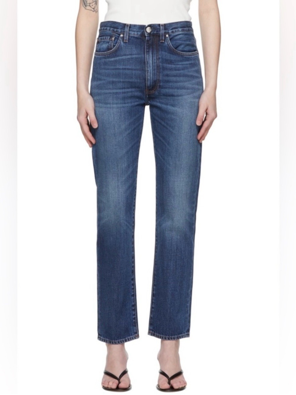 Toteme Regular Fit Denim Jeans Blue Size 27/30